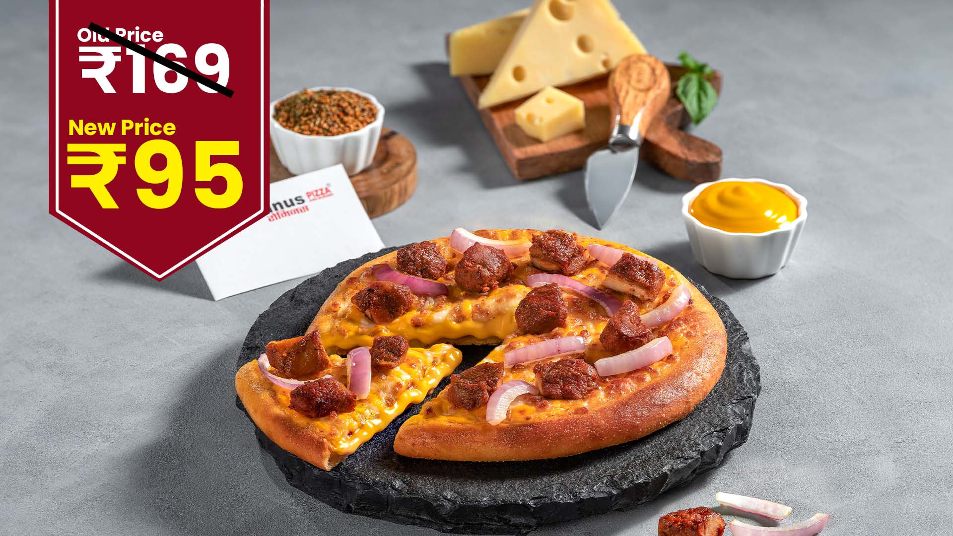 Premium Cheesy Onion Chicken Tikka
